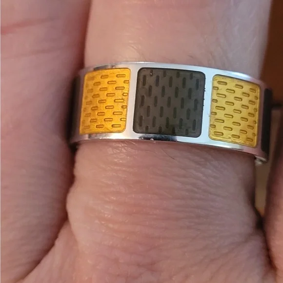 Authentic LOUIS VUITTON DAMIER RING - Picture 3 of 8